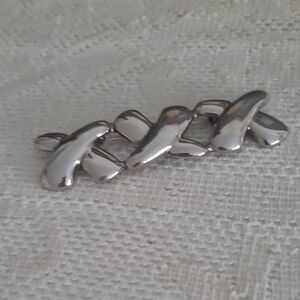 Silver Brooch Pin